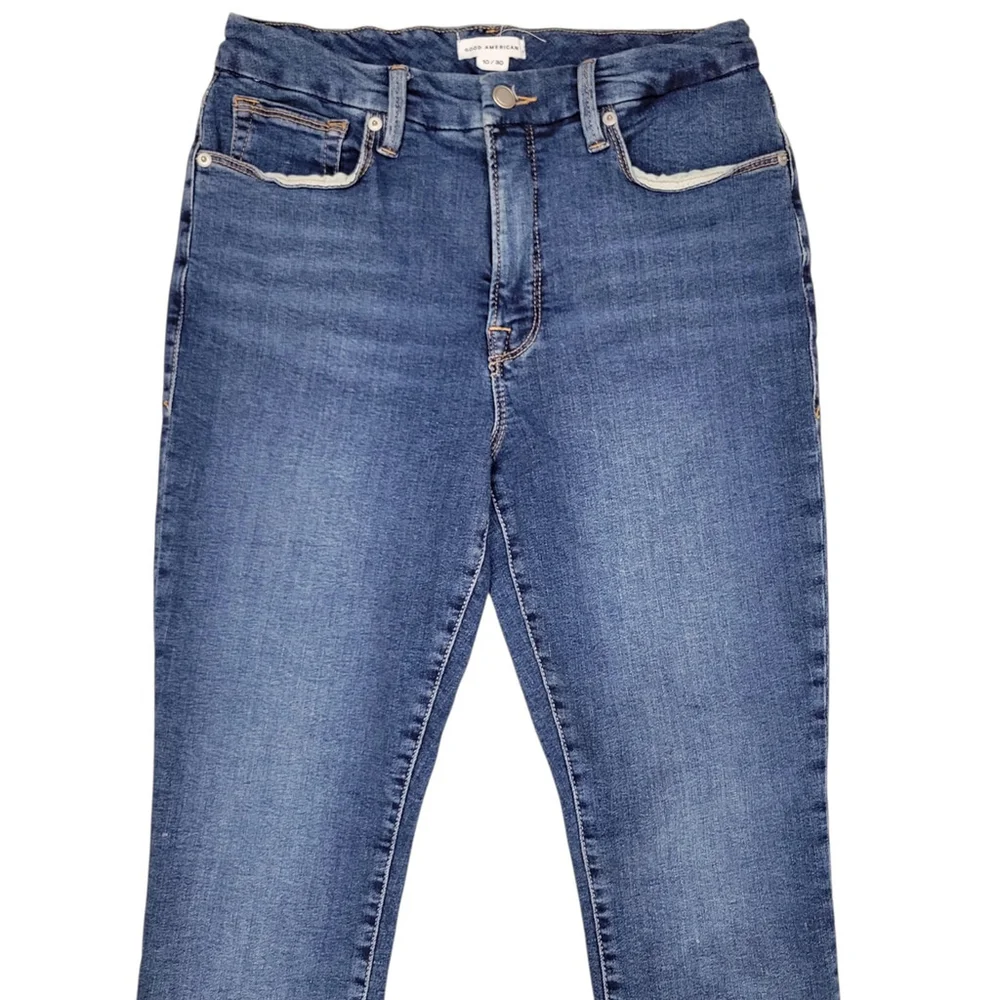 Good American Good Legs Women's Jeans. Style GLDV73CET size 10/30. Waist 28" - Picture 5 of 12
